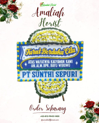 Papan Bunga Duka di Senggarang