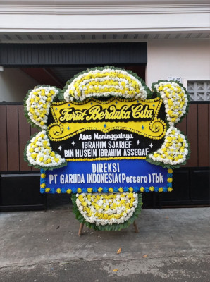Papan Bunga Duka di Senggarang
