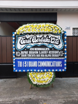 Papan Bunga Duka di Senggarang